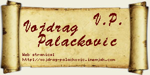 Vojdrag Palačković vizit kartica